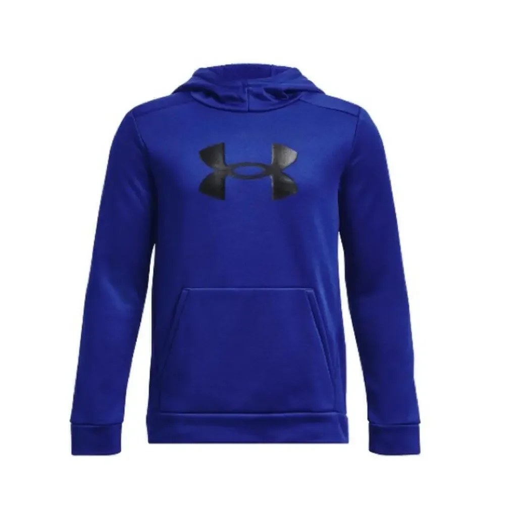 Under Armour Kids Fleece Big Logo Hoodie (Big Kids, hoodies, pullover Boys